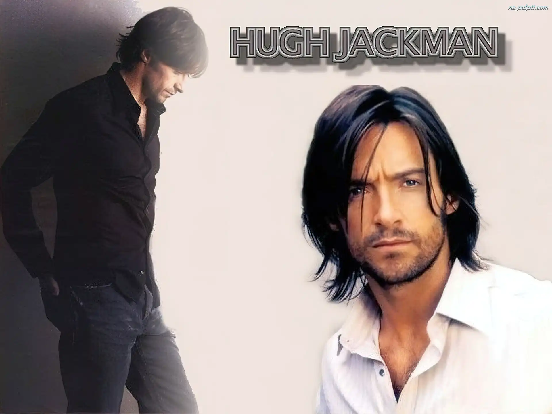 d?ugie w?osy, Hugh Jackman, d?ugie w?osy, Hugh Jackman,
